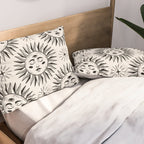 Vintage Sun Pillow Sham Gallery Image 2