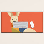 Kangaroo Desk Mat Gallery Image 1