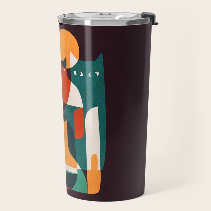 Cat Family Travel Mug Gallery Image 2
