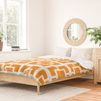 Mid Century Pattern 01C Duvet Cover Gallery Image 2
