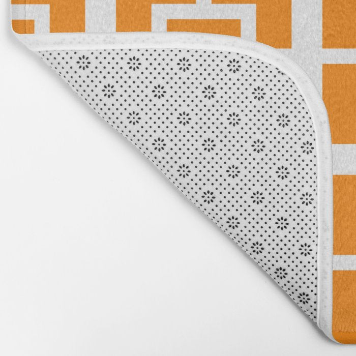Mid Century Pattern 01C Bath Mat Gallery Image 2