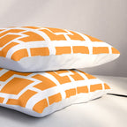 Mid Century Pattern 01C Pillow Sham Gallery Image 3