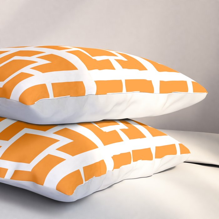 Mid Century Pattern 01C Pillow Sham Gallery Image 3