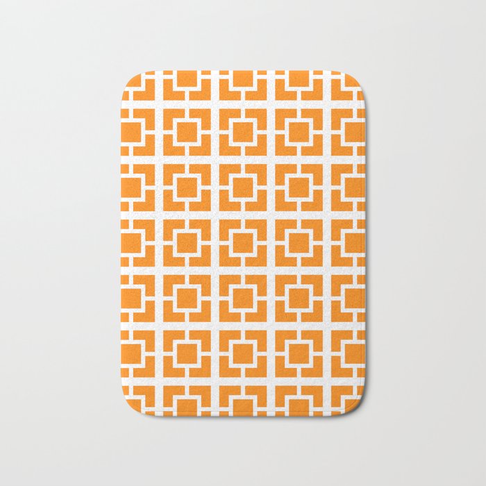 Mid Century Pattern 01C Bath Mat Gallery Image 1