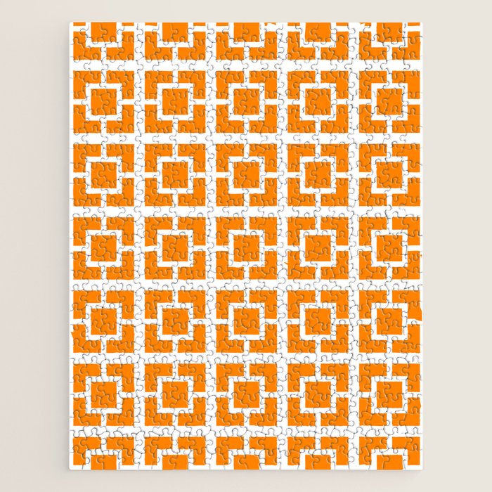 Mid Century Pattern 01C Jigsaw Puzzle Gallery Image 1