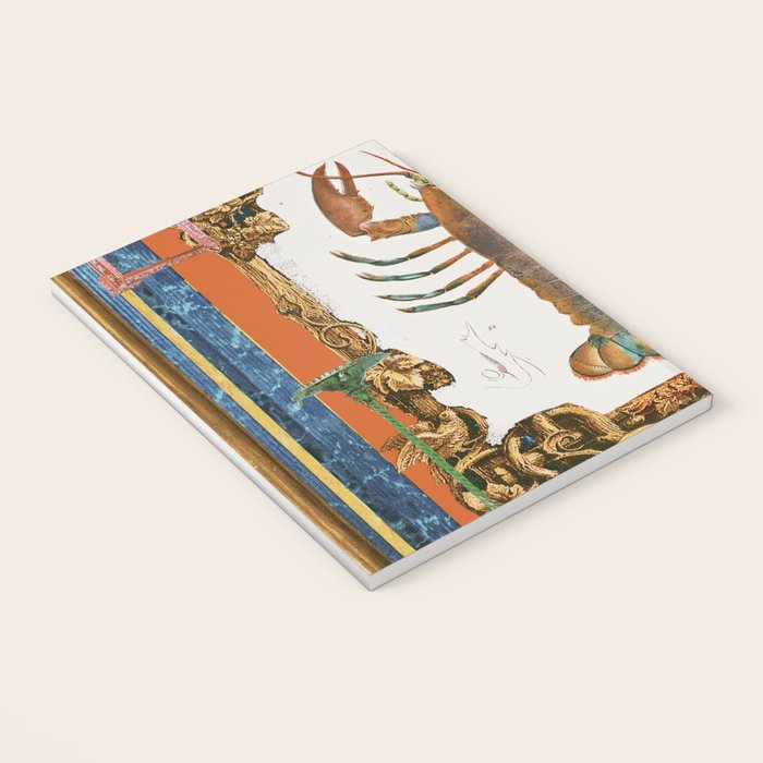 The Lobster - Surreal Collage with Ornate Baroque Style and Vintage Illustration Notebook Gallery Image 3