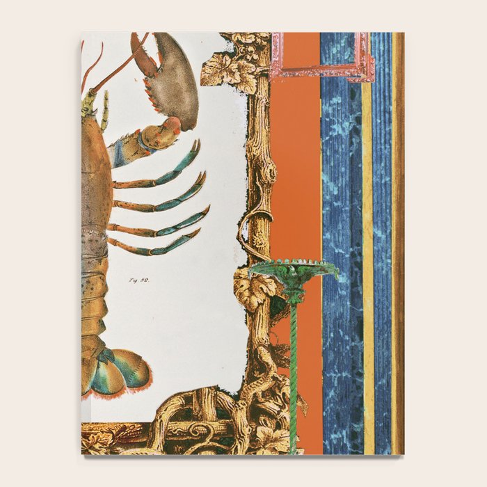 The Lobster - Surreal Collage with Ornate Baroque Style and Vintage Illustration Notebook Gallery Image 4
