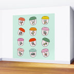 Zodiac Keychains Wall Mural Gallery Image 2