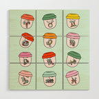 Zodiac Keychains Wood Wall Art Gallery Image 1