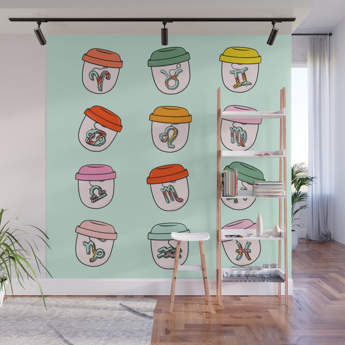 Zodiac Keychains Wall Mural Gallery Image 1