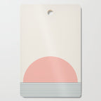 Sunrise Sunset V - Pink Blue Cutting Board Gallery Image 1