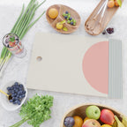 Sunrise Sunset V - Pink Blue Cutting Board Gallery Image 2