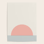 Sunrise Sunset V - Pink Blue Poster Gallery Image 4