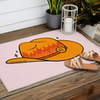 Leo Cowboy Hat Outdoor Rug Gallery Image 2