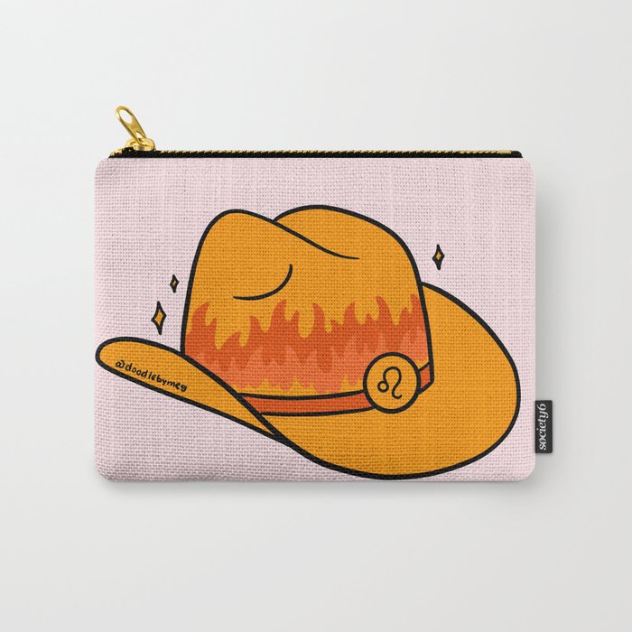 Leo Cowboy Hat Carry All Pouch Gallery Image 1