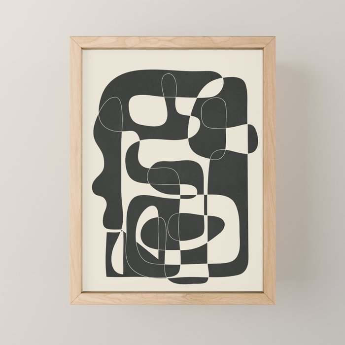 Shifting Boundaries 2 Mini Art Print Gallery Image 1