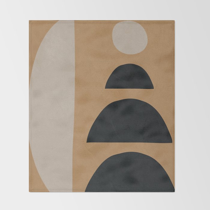 Abstract Balance 11 Throw Blanket Gallery Image 2