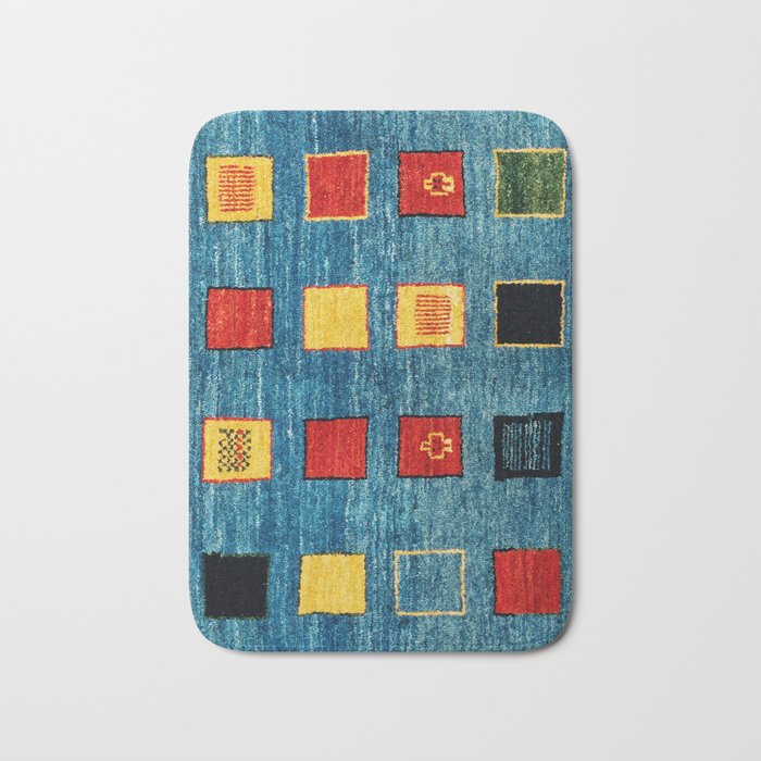 Qashqai Fars South West Persian Rug Print Bath Mat Gallery Image 1
