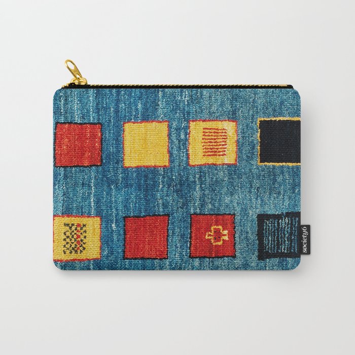 Qashqai Fars South West Persian Rug Print Carry All Pouch Gallery Image 1
