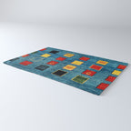 Qashqai Fars South West Persian Rug Print Rug Gallery Image 3
