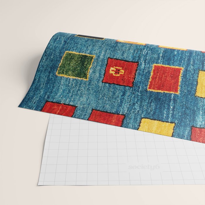 Qashqai Fars South West Persian Rug Print Wrapping Paper Gallery Image 2