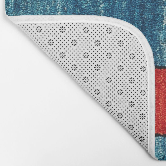 Qashqai Fars South West Persian Rug Print Bath Mat Gallery Image 2