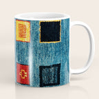Qashqai Fars South West Persian Rug Print Coffee Mug Gallery Image 1