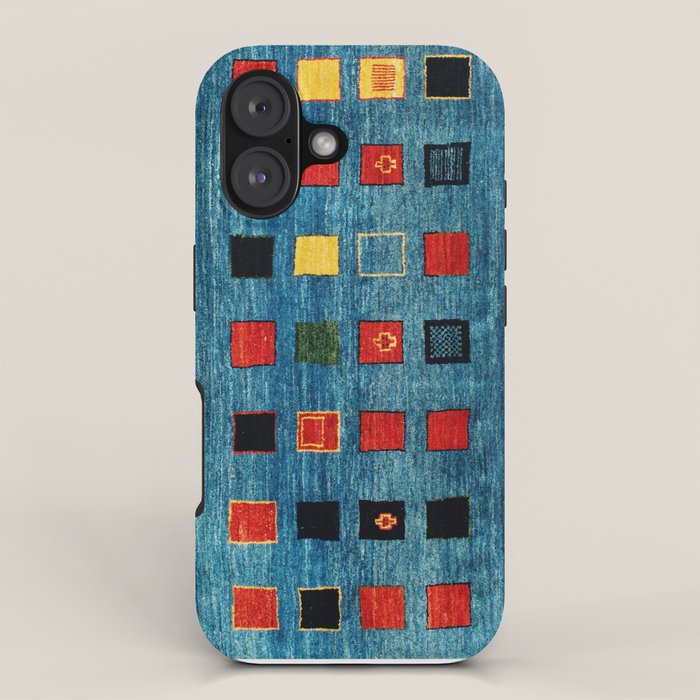 Qashqai Fars South West Persian Rug Print iPhone Case Gallery Image 1