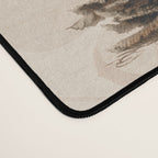 Fall Forest Impression  Wild Animals In Earth Colors Desk Mat Gallery Image 4