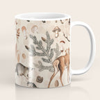 Fall Forest Impression  Wild Animals In Earth Colors Coffee Mug Gallery Image 1