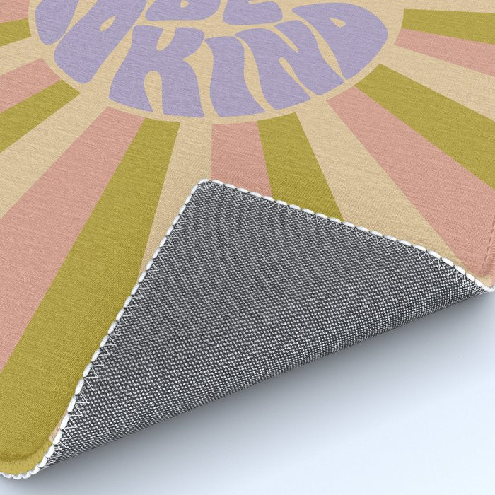 Cool to be Kind - Lilac, Green, Off-white Rug Gallery Image 4