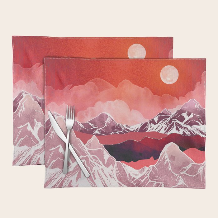 Scarlet Glow Placemat Gallery Image 1