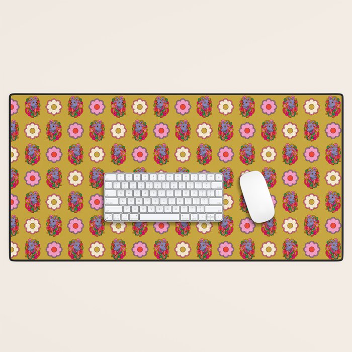 Blue Lion Desk Mat Gallery Image 1