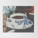 Morning coffee Throw Blanket Gallery Image 2