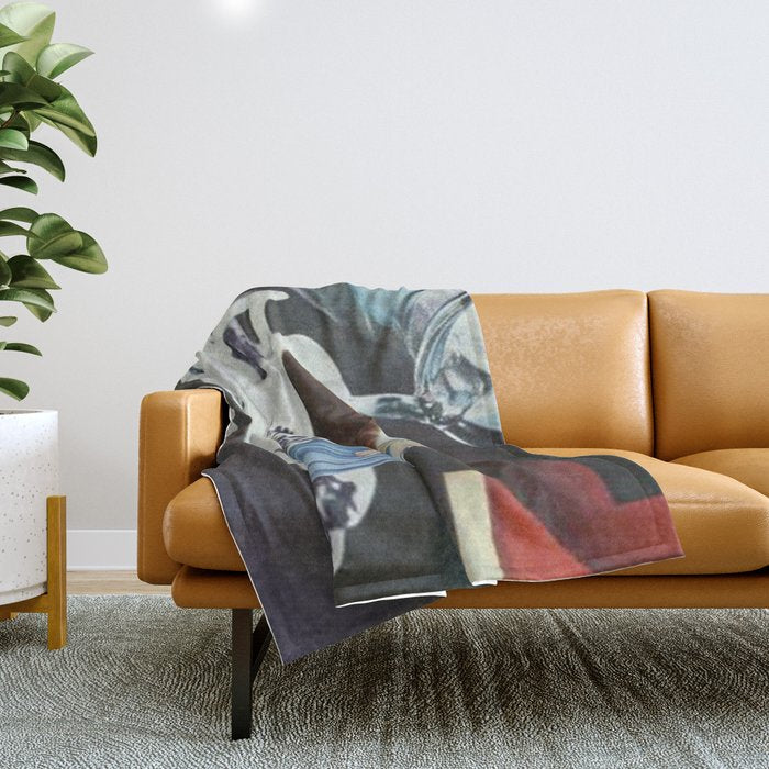 Morning coffee Throw Blanket Gallery Image 1
