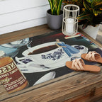 Morning coffee Outdoor Rug Gallery Image 2