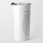 The man in the arena Travel Mug Gallery Image 3