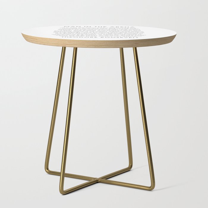 The man in the arena Side Table Gallery Image 1