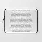 The man in the arena Laptop Sleeve Gallery Image 1