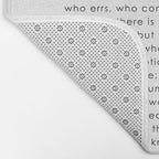 The man in the arena Bath Mat Gallery Image 2