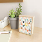Sunshine Check - earthy Mini Art Print Gallery Image 2