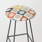 Sunshine Check - earthy Stool Gallery Image 2