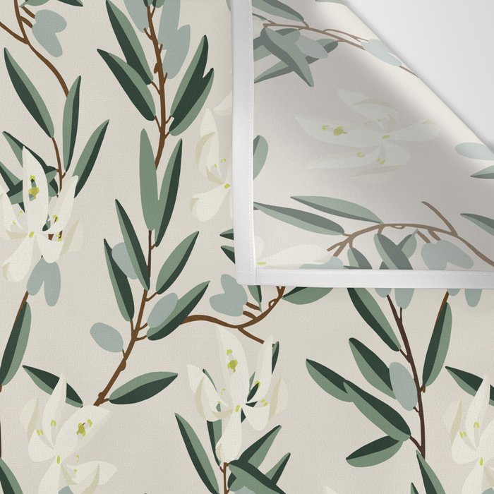 OLIVE BLOOM Wall Tapestry Gallery Image 3