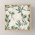 OLIVE BLOOM Mini Art Print Gallery Image 1