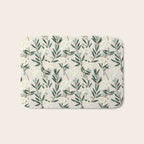 OLIVE BLOOM Bath Mat Gallery Image 1