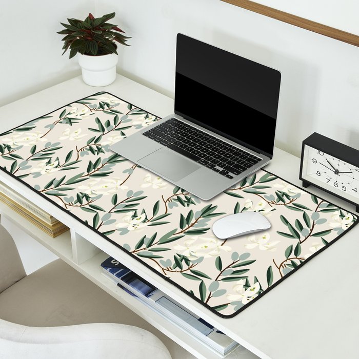 OLIVE BLOOM Desk Mat Gallery Image 2