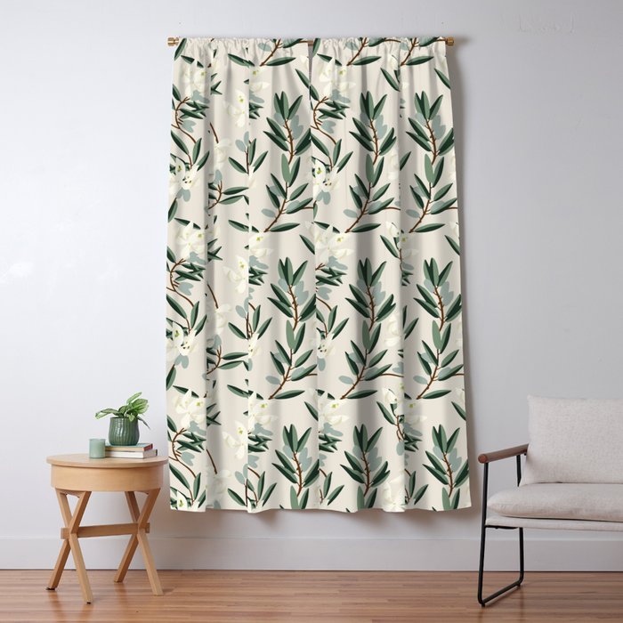 OLIVE BLOOM Window Curtain Gallery Image 5