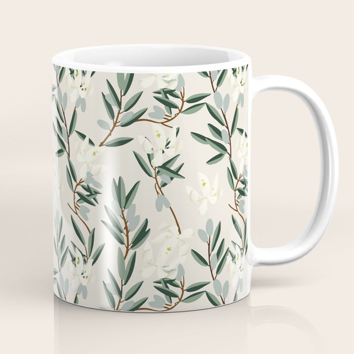 OLIVE BLOOM Coffee Mug Gallery Image 1