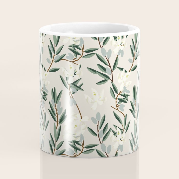 OLIVE BLOOM Coffee Mug Gallery Image 4