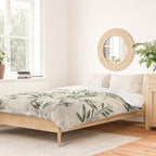 OLIVE BLOOM Duvet Cover Gallery Image 2